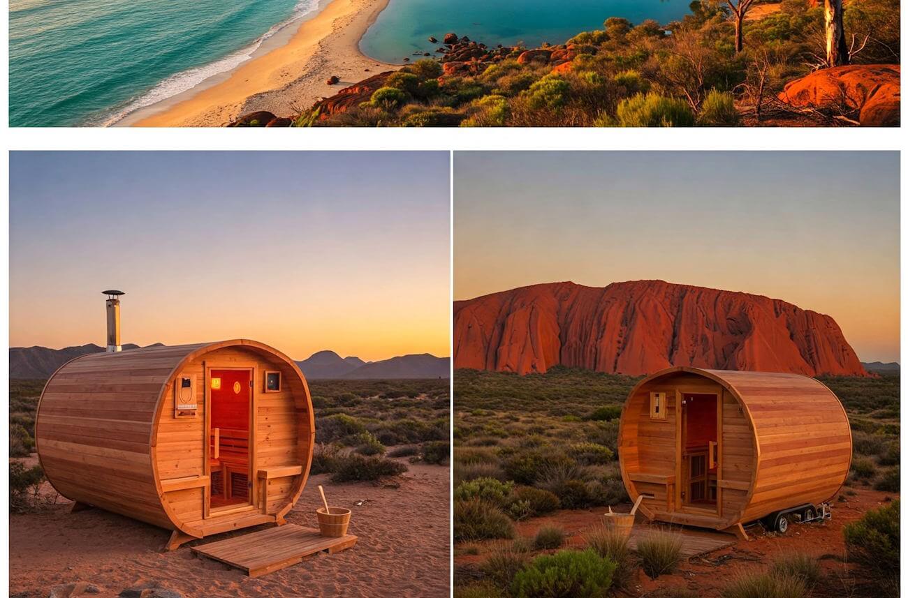 Read more about the article The Best Locations in Australia for a Mobile Sauna Session