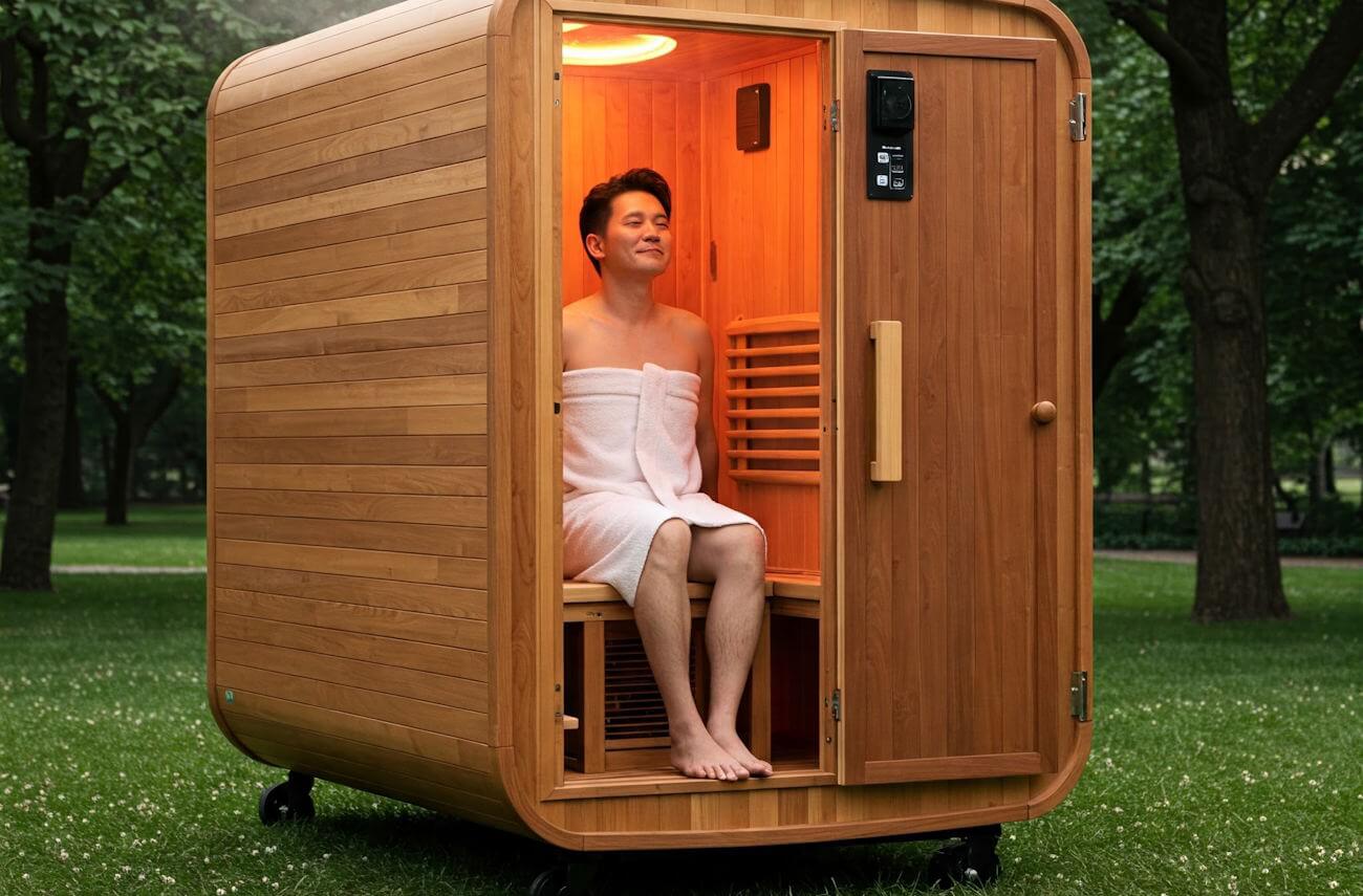 Read more about the article Top 5 Health Benefits of Using a Mobile Sauna